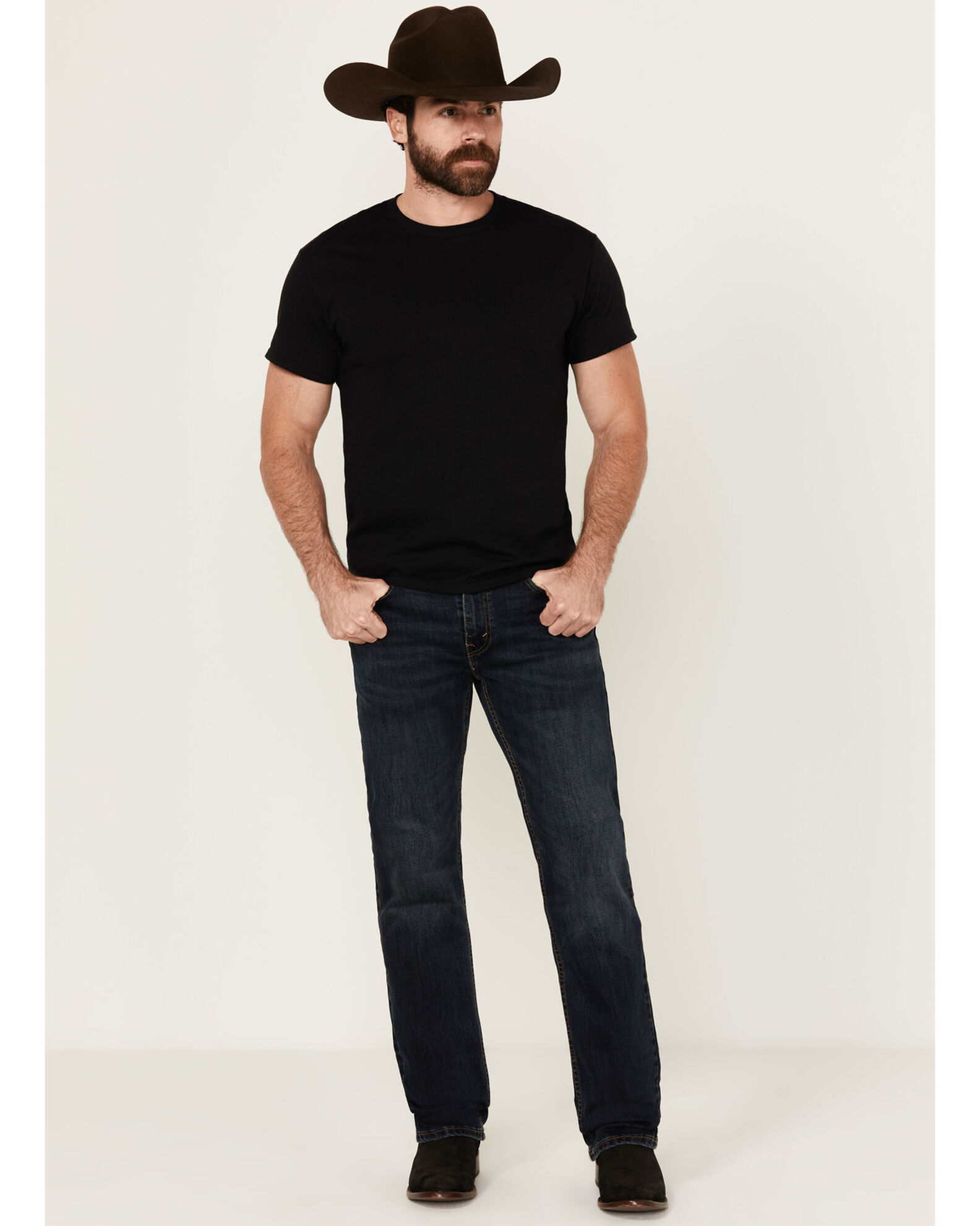 Levi s Men s 527 Sequoia Dark Wash Slim Bootcut Stretch Denim Jeans Sheplers