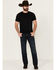 Image #1 - Levi's Men's 527 Sequoia Dark Wash Slim Bootcut Stretch Denim Jeans, Dark Wash, hi-res