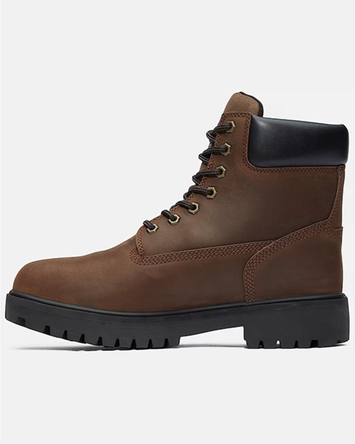 Image #3 - Timberland PRO Men's 6" Direct Attach Waterproof Work Boots - Steel Toe, Brown, hi-res