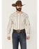 Image #1 - Wrangler Retro Men's Striped Print Long Sleeve Snap Stretch Western Shirt, Multi, hi-res