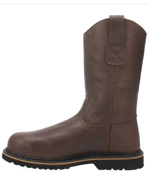 Laredo Men's Rake Western Work Boots - Soft Toe, Brown, hi-res