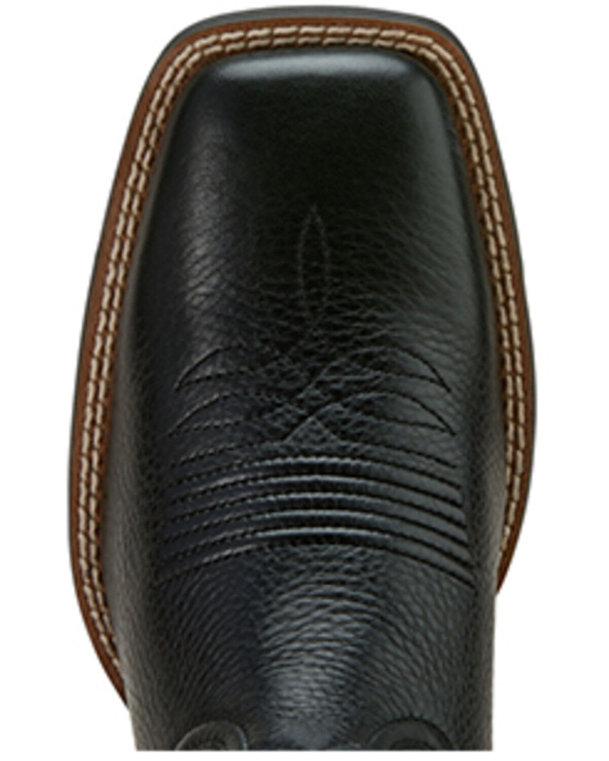 Image #4 - Ariat Women's Round Up Western Boots - Broad Square Toe, Black, hi-res
