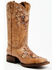 Shyanne Women's Coralee Western Boots - Broad Square Toe, Tan, hi-res