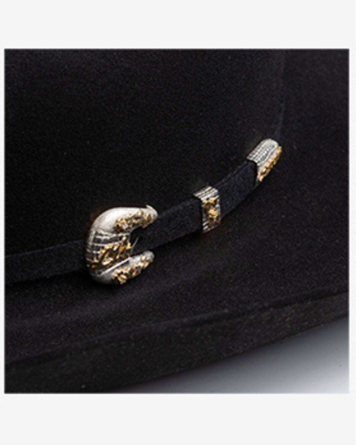 Image #4 - Larry Mahan Imperial 1000X Felt Cowboy Hat, Black, hi-res