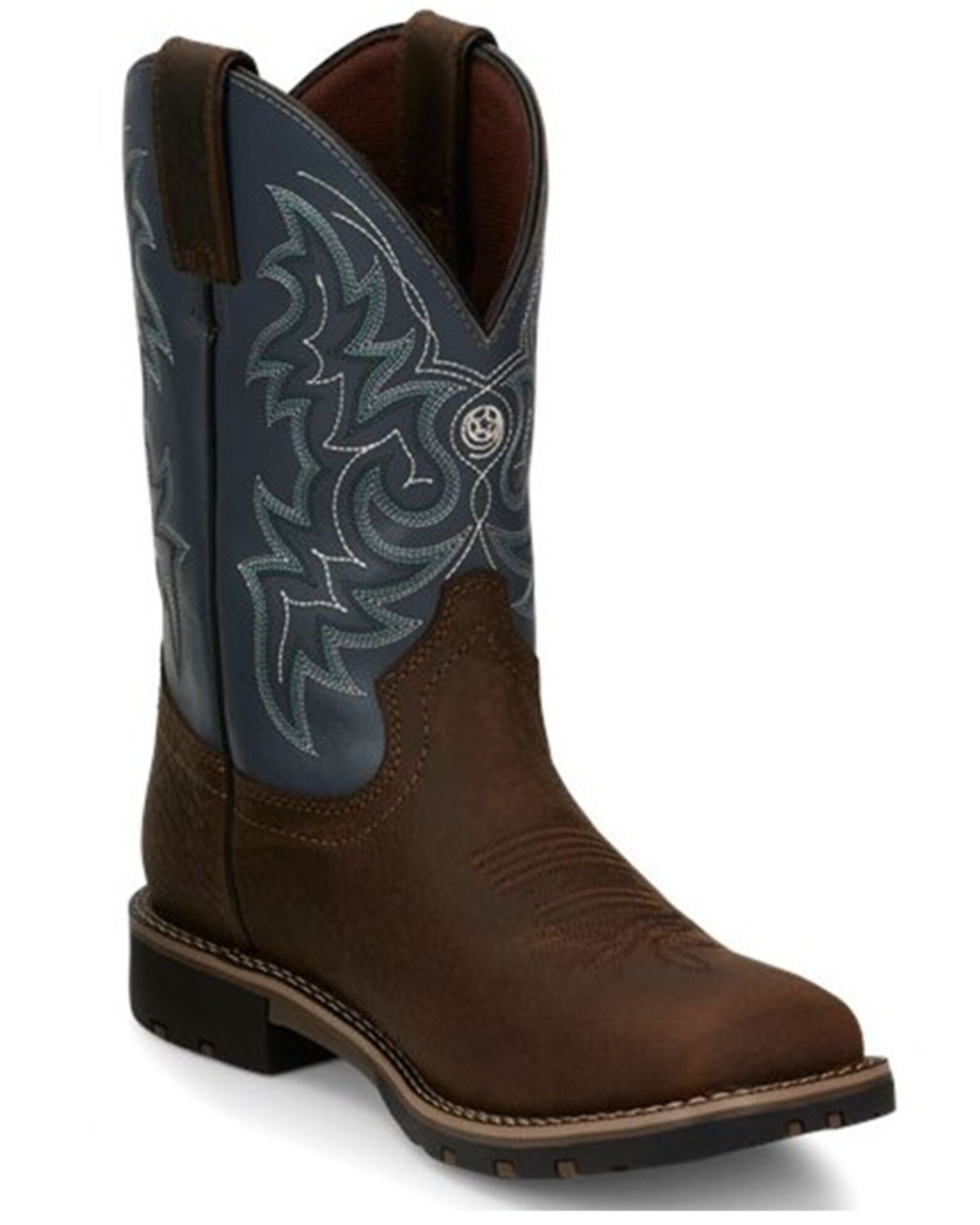 Justin work cowboy boots best sale