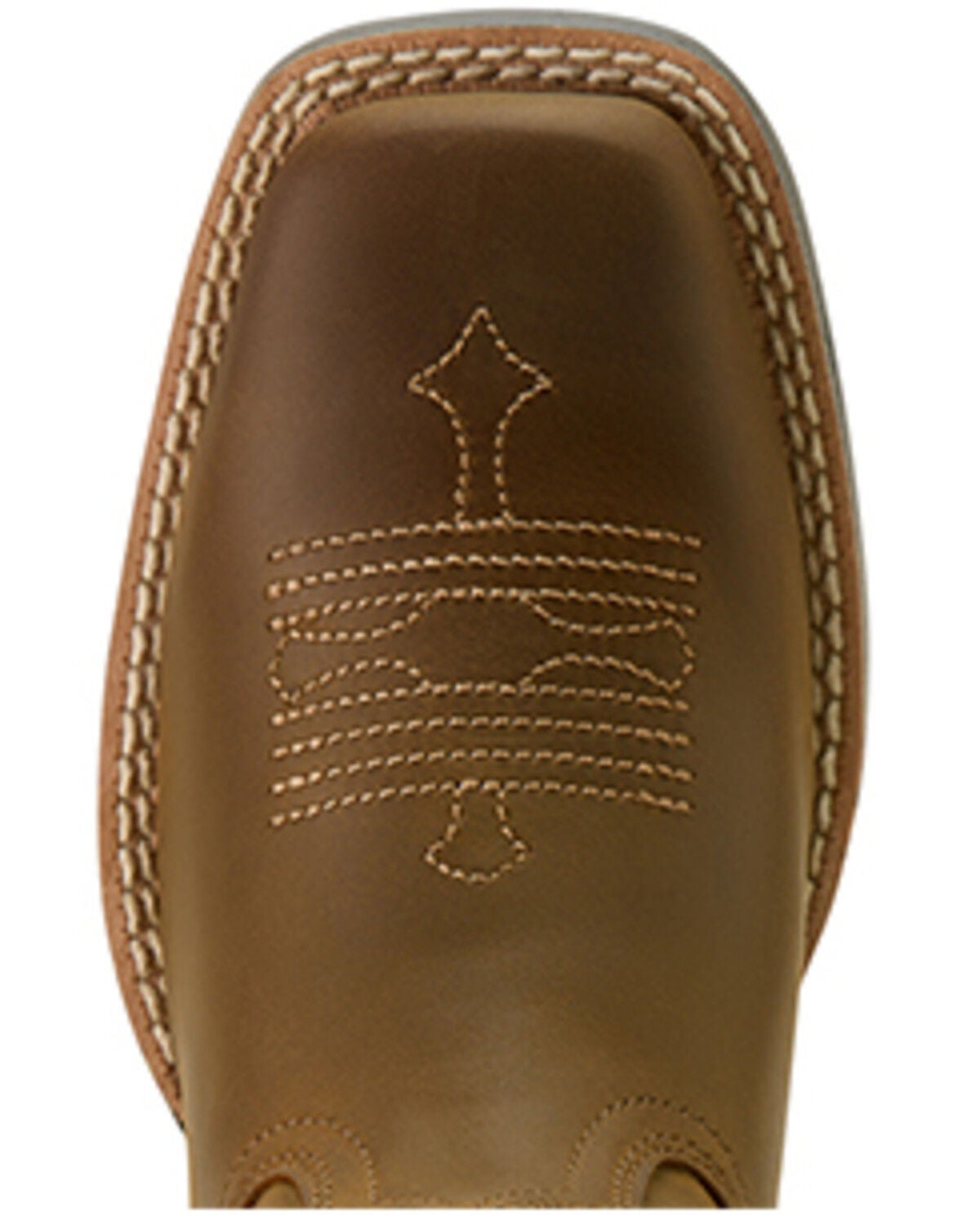 Image #4 - Ariat Boys' Tombstone Distressed Western Boots - Broad Square Toe, Brown, hi-res