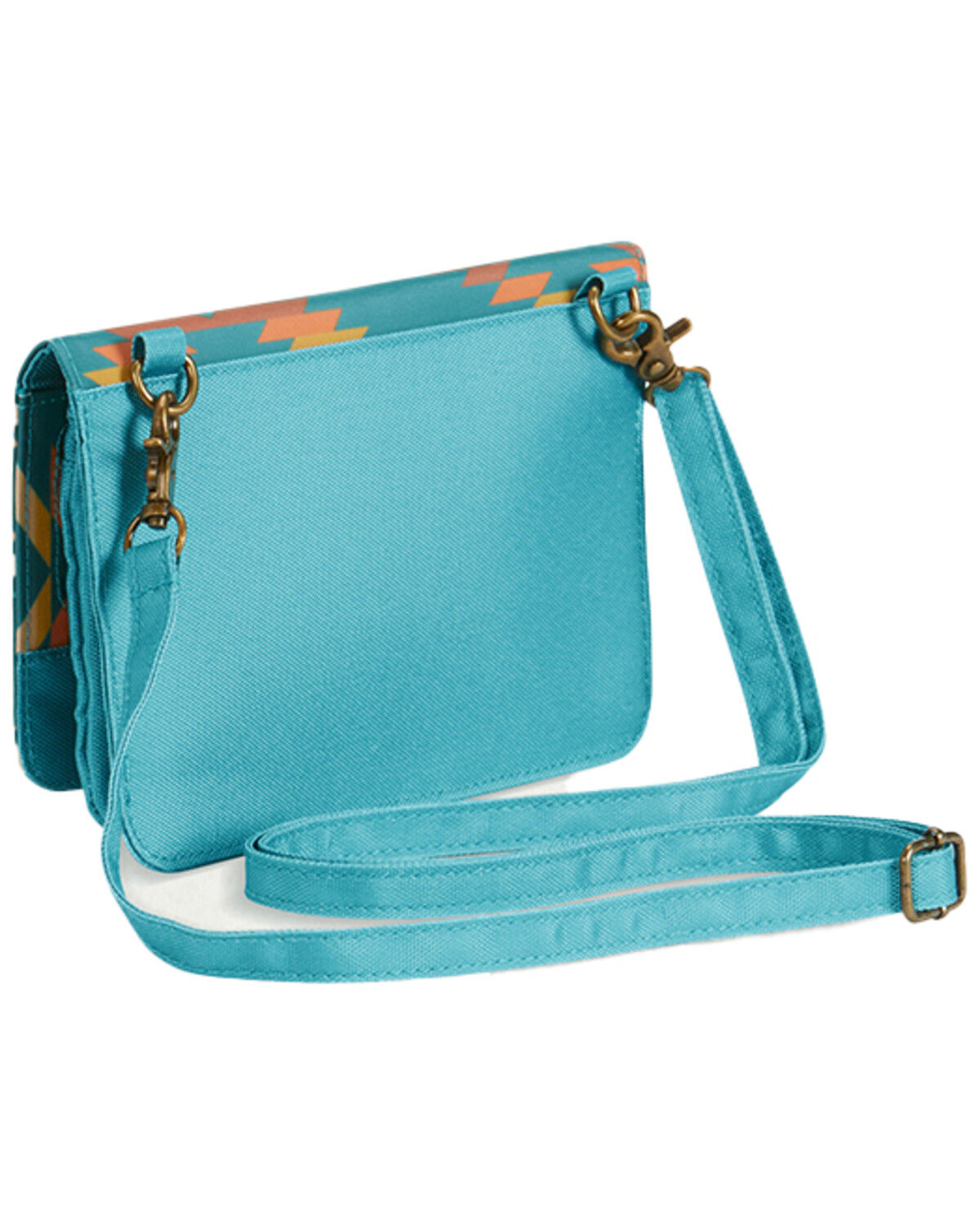 Image #3 - Pendleton Women's Summerland Bright Canopy Crossbody Bag, Turquoise, hi-res