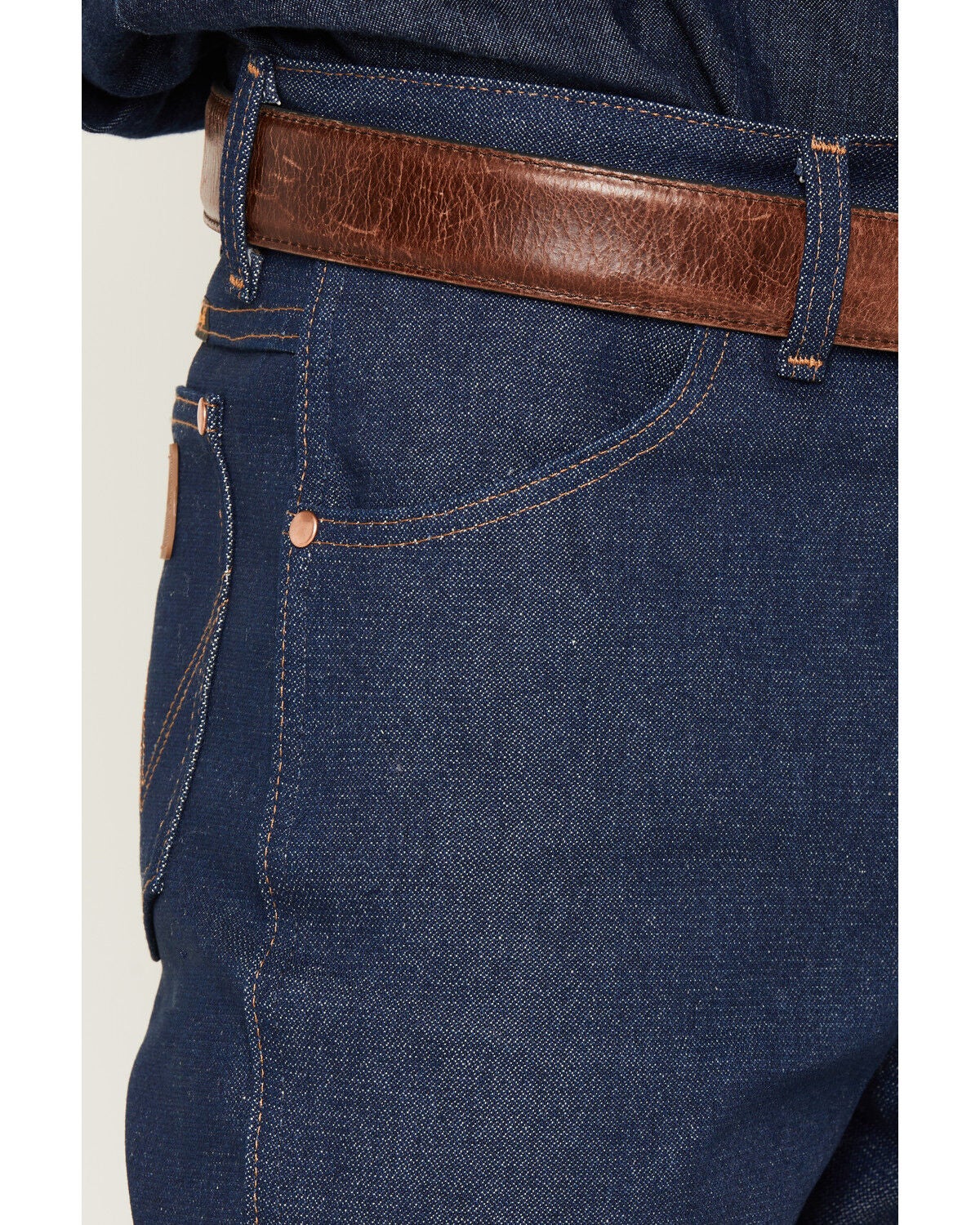 Image #2 - Wrangler 936 Cowboy Cut Rigid Slim Fit Jeans, Indigo, hi-res