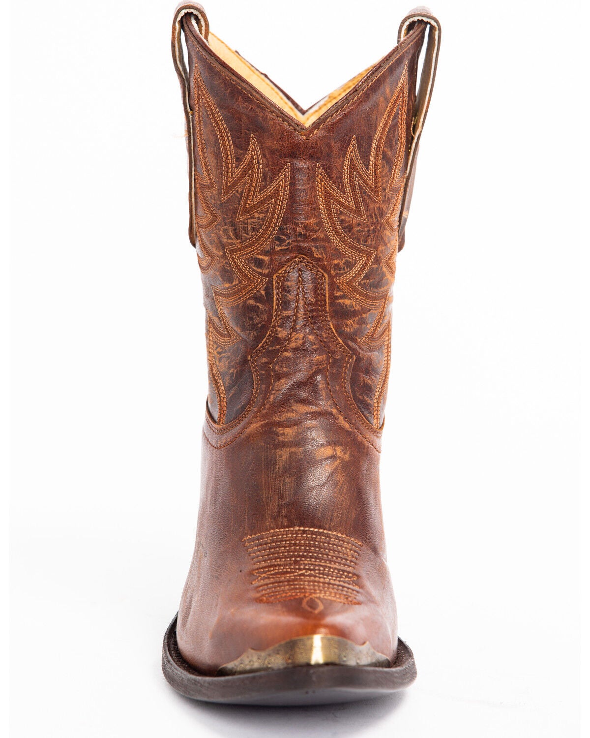 brown western booties