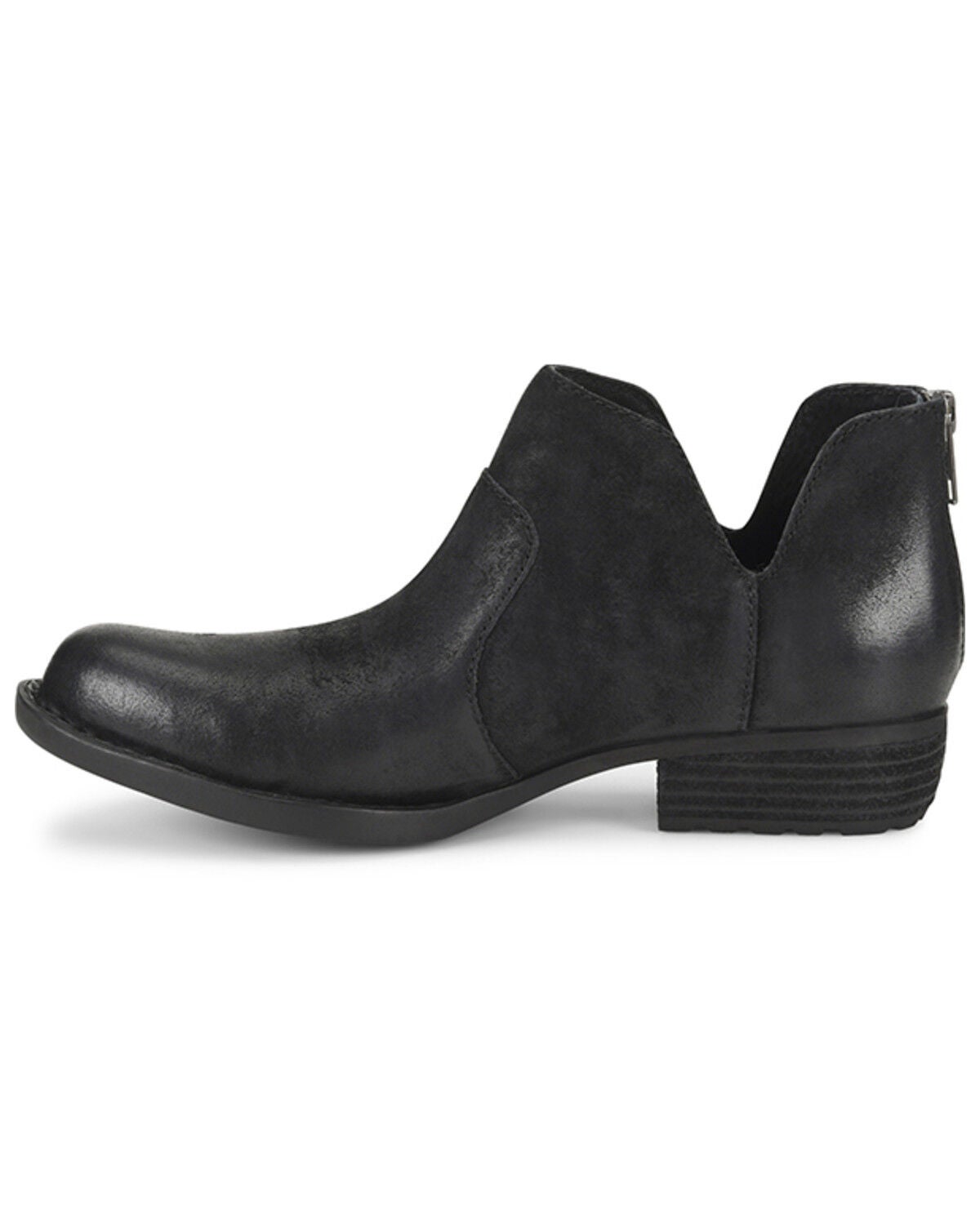 Image #3 - Born Women's Kerri Fashion Booties - Round Toe, Black, hi-res