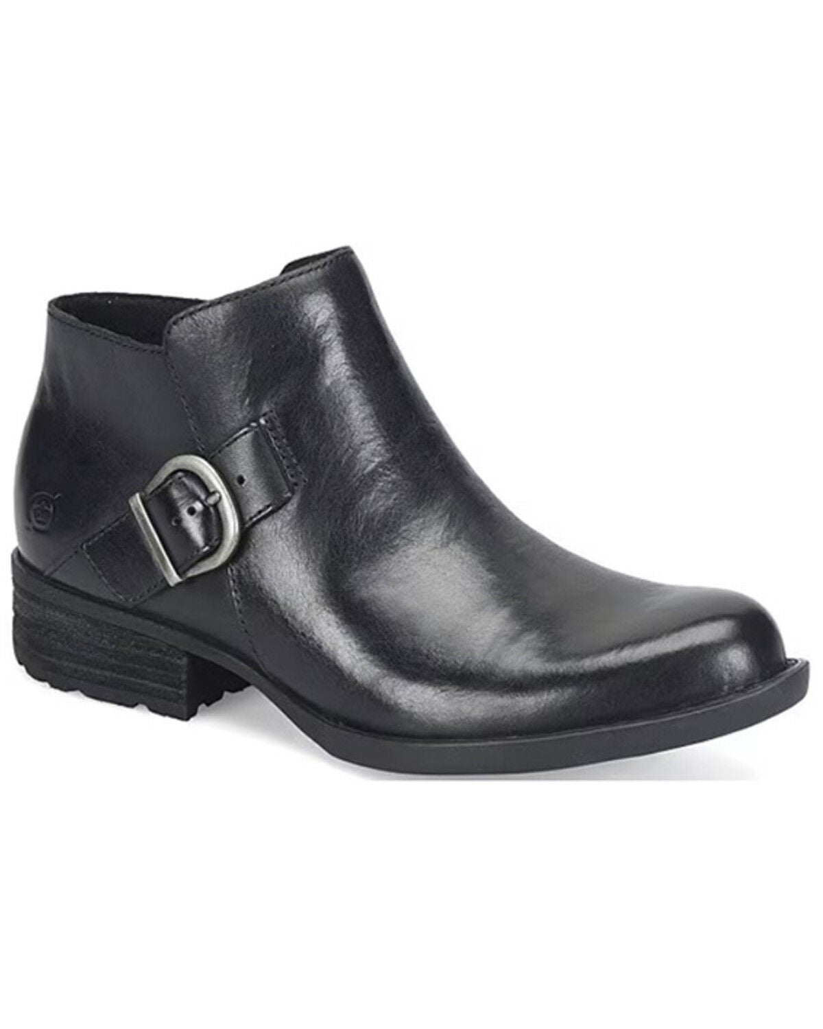 Image #1 - Born Women's Kace Booties - Round Toe, Black, hi-res