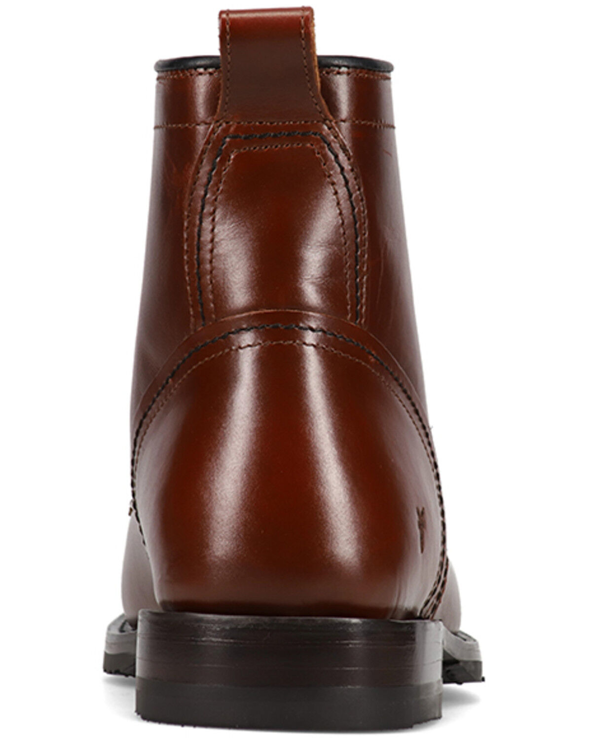 Image #5 - Frye Men's Hudson 6" Work Boots - Soft Toe, Mahogany, hi-res