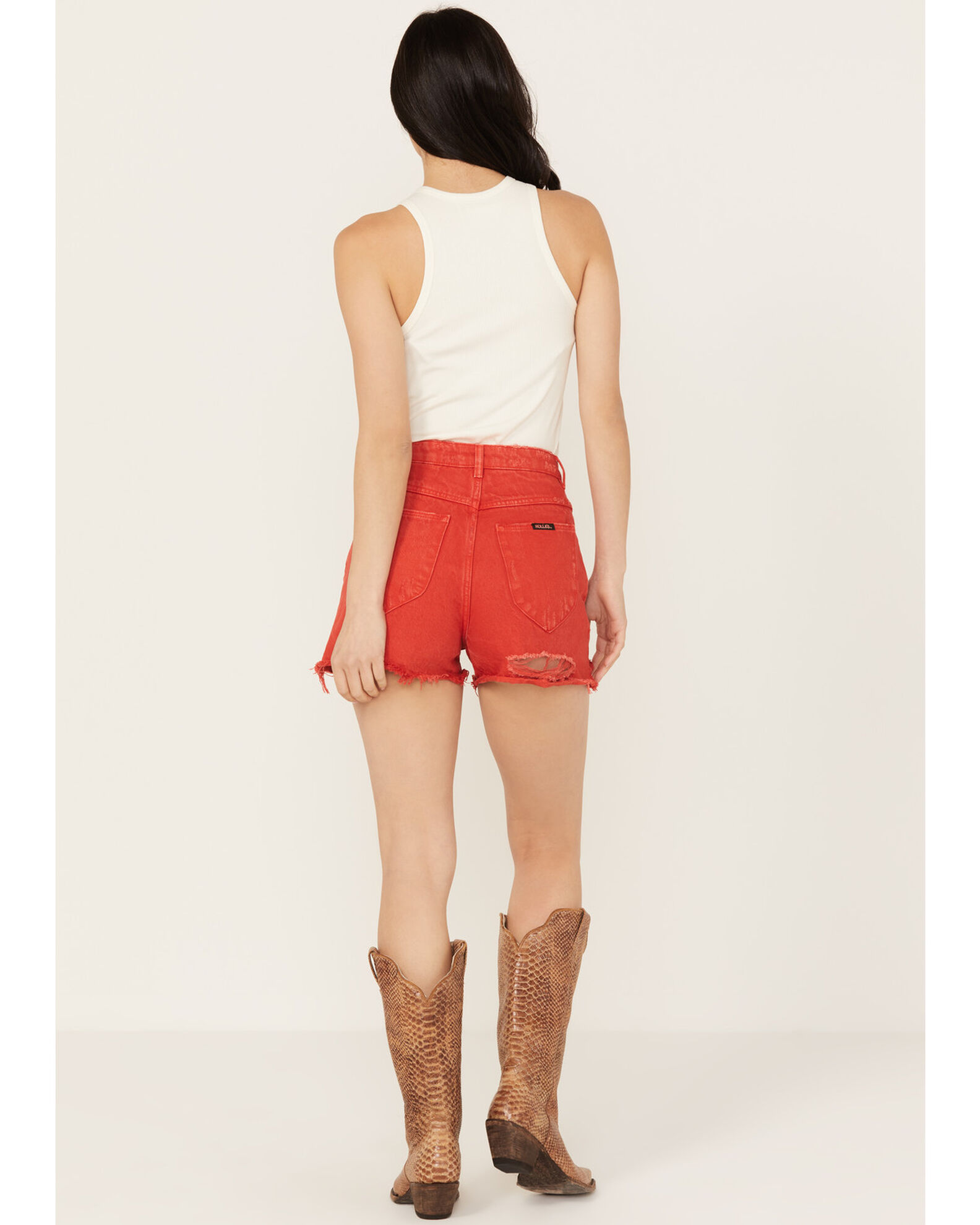 Image #3 - Rolla's Women's Layla High Rise Denim Shorts, , hi-res