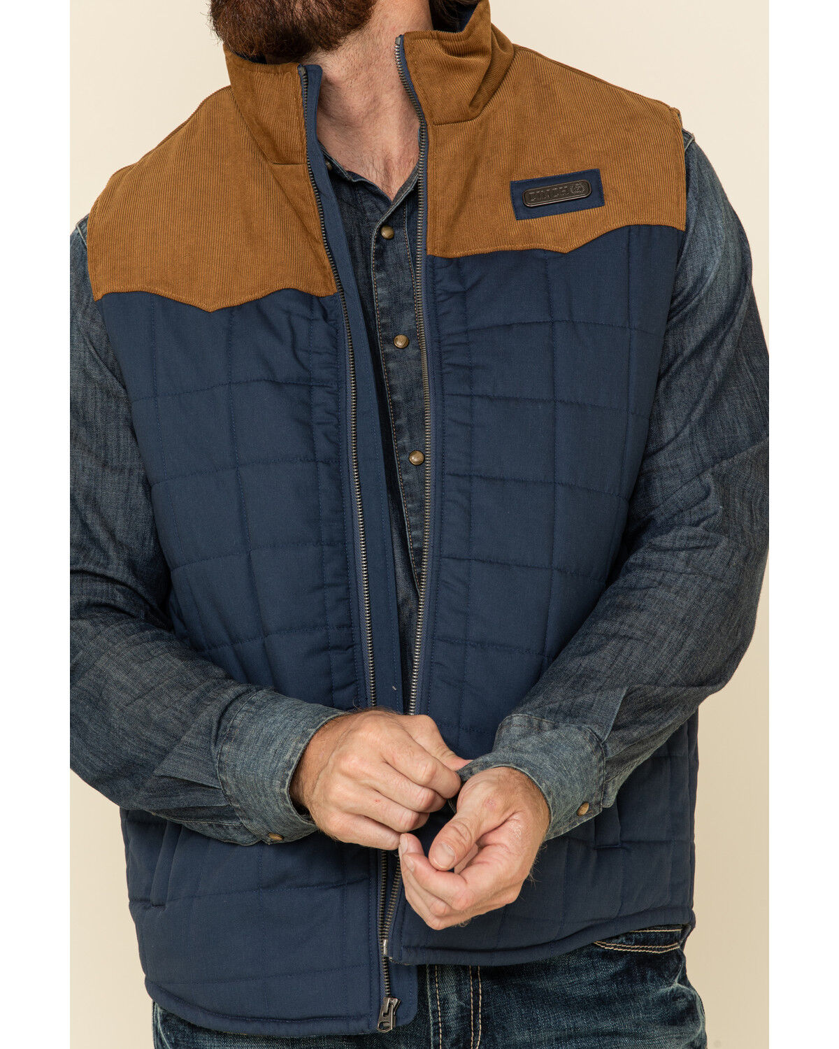 cinch down vest