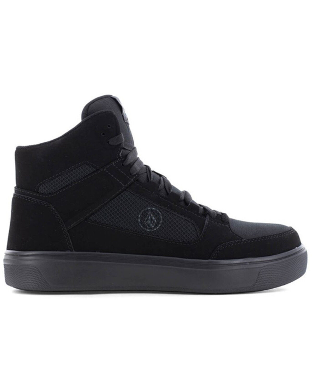 Image #2 - Volcom Women's Evolve Skate Inspired High Top Work Shoes - Composite Toe, Black, hi-res