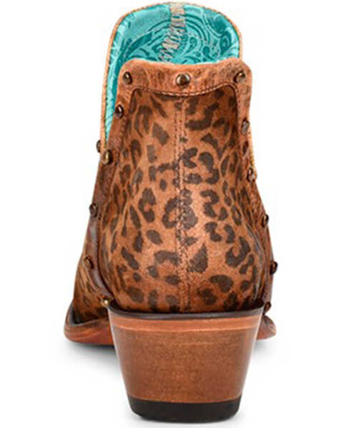 Image #4 - Corral Women's Leopard Print Fashion Booties - Snip Toe, Leopard, hi-res