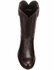 Image #6 - Lucchese Men's Majestic Roper Western Boots - Round Toe, Black Cherry, hi-res