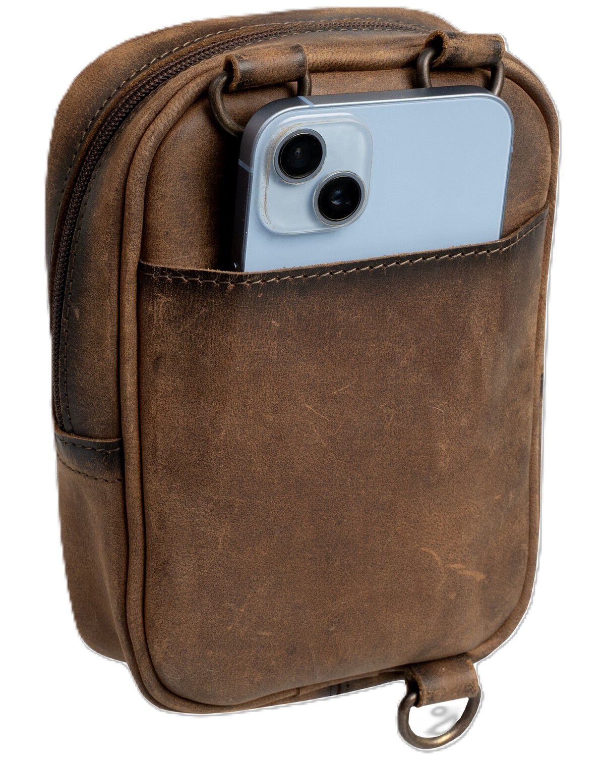 Image #3 - STS Ranchwear by Carroll Women's Baroness Auzlyn Crossbody Bag, Brown, hi-res