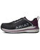 Image #2 - Ariat Women's Outpace Lace-Up Safety Work Sneaker - Composite Toe, Black, hi-res