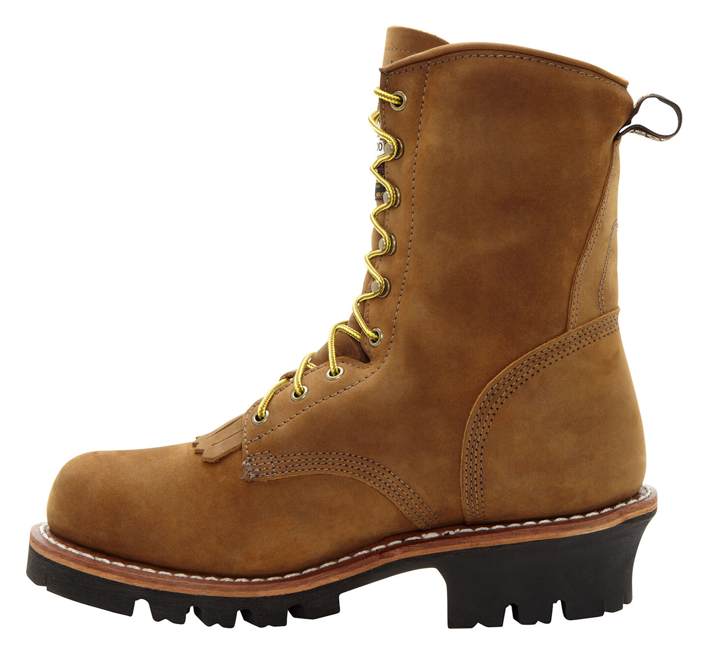 waterproof steel toe logger boots