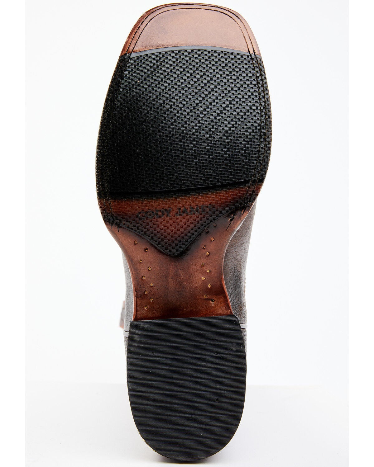 Image #7 - Cody James Men's Cody Blue Performance Leather Western Boots - Broad Square Toe, , hi-res