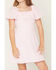 Image #3 - Originality Girls' Emma Gingham Tie Back Dress, Pink, hi-res