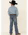 Image #4 - Cinch Boys' White Label Jeans - 8-18 Regular, Denim, hi-res