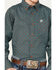 Ariat Boys' Broderick Medallion Print Long Sleeve Button-Down Shirt, Chocolate, hi-res