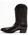 Image #3 - Cody James Men's Roland Western Boots - Round Toe, Black Cherry, hi-res