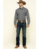 Image #6 - Cinch Men's Ian Rigid Dark Slim Bootcut Jeans , Indigo, hi-res