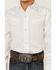 Roper Boys' Oxford White Long Sleeve Western Shirt, White, hi-res