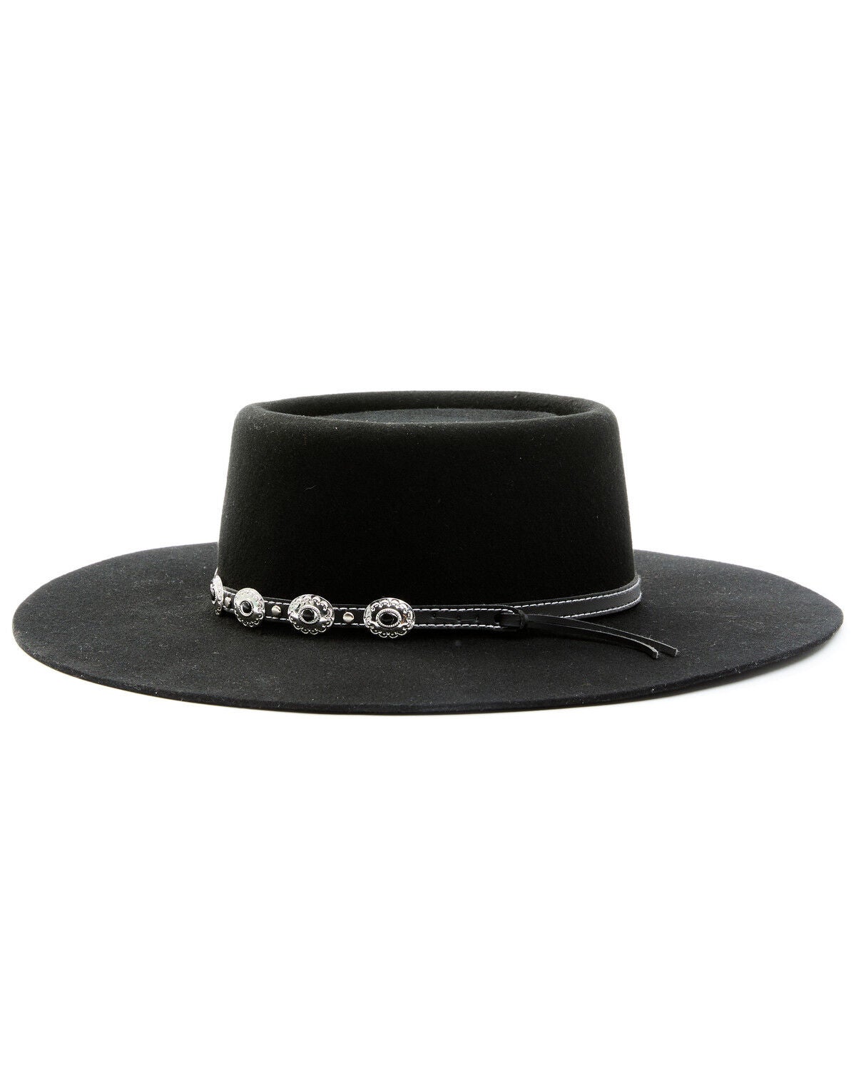 Image #3 - Shyanne Women's Telescope Concho Band Wool Felt Western Hat, , hi-res