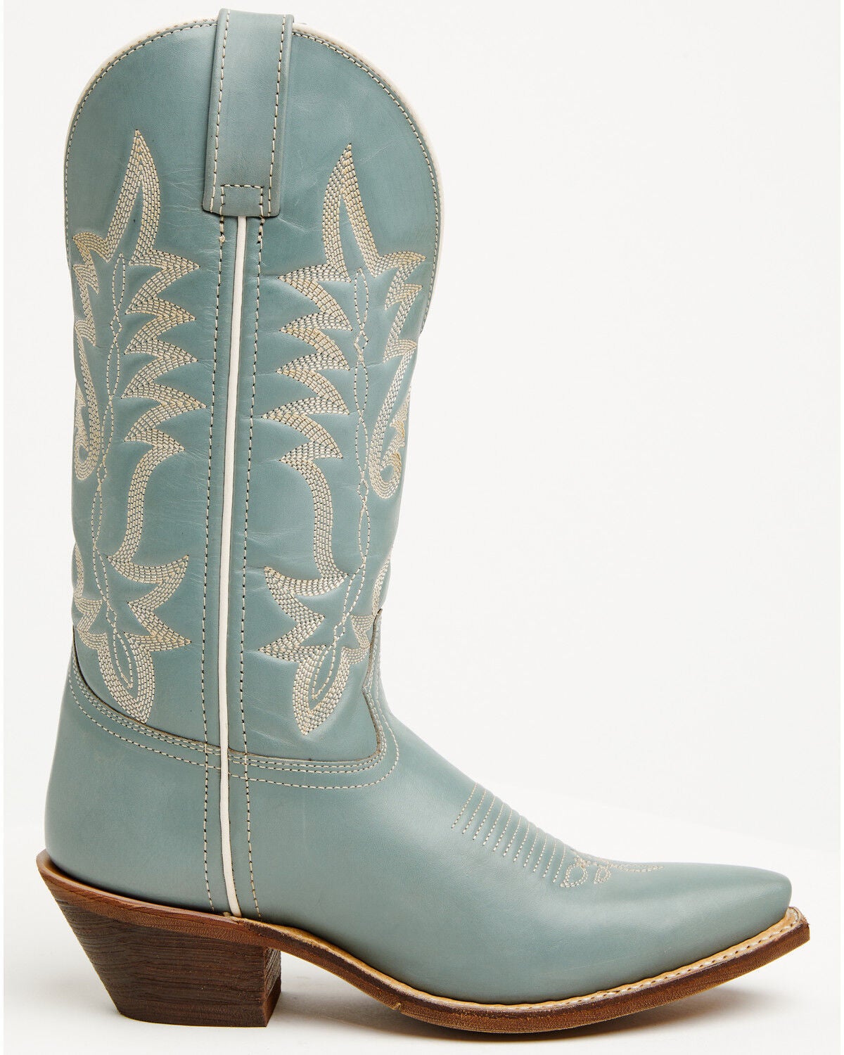 Image #2 - Laredo Women's Carly Western Boots - Snip Toe, Light Blue, hi-res