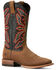 Image #1 - Ariat Men's Sting Roughout Western Boots - Broad Square Toe, Brown, hi-res