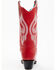 Image #5 - Planet Cowboy Women's Candy Cane Western Boots - Snip Toe, Red, hi-res