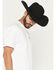Image #3 - Seager Men's Tubular Short Sleeve Graphic T-Shirt, White, hi-res