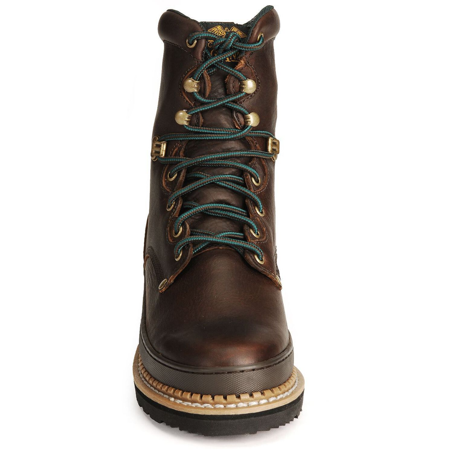 Image #4 - Georgia Boot Men's Georgia Giant 8" Lace-Up Work Boots - Round Toe, Brown, hi-res