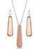 Montana Silversmiths Women's Desert Sun Opal Cactus Jewelry Set, Silver, hi-res