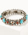 Image #2 - Shyanne Women's American Heritage Cowgirl Bracelet Set - 4 Piece, Silver, hi-res