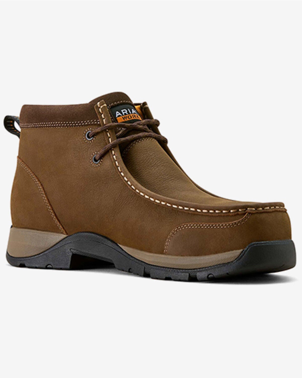 Ariat Men's Edge Moc Work Boots - Composite Toe, Brown, hi-res