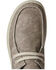 Image #4 - Ariat Men's Brown Canvas Casual Stretch Shoes - Moc Toe, Brown, hi-res