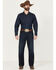 Image #1 - Wrangler 20X Men's Alvarado 33 Dark Wash Extreme Relaxed Straight Stretch Denim Jeans, Dark Wash, hi-res