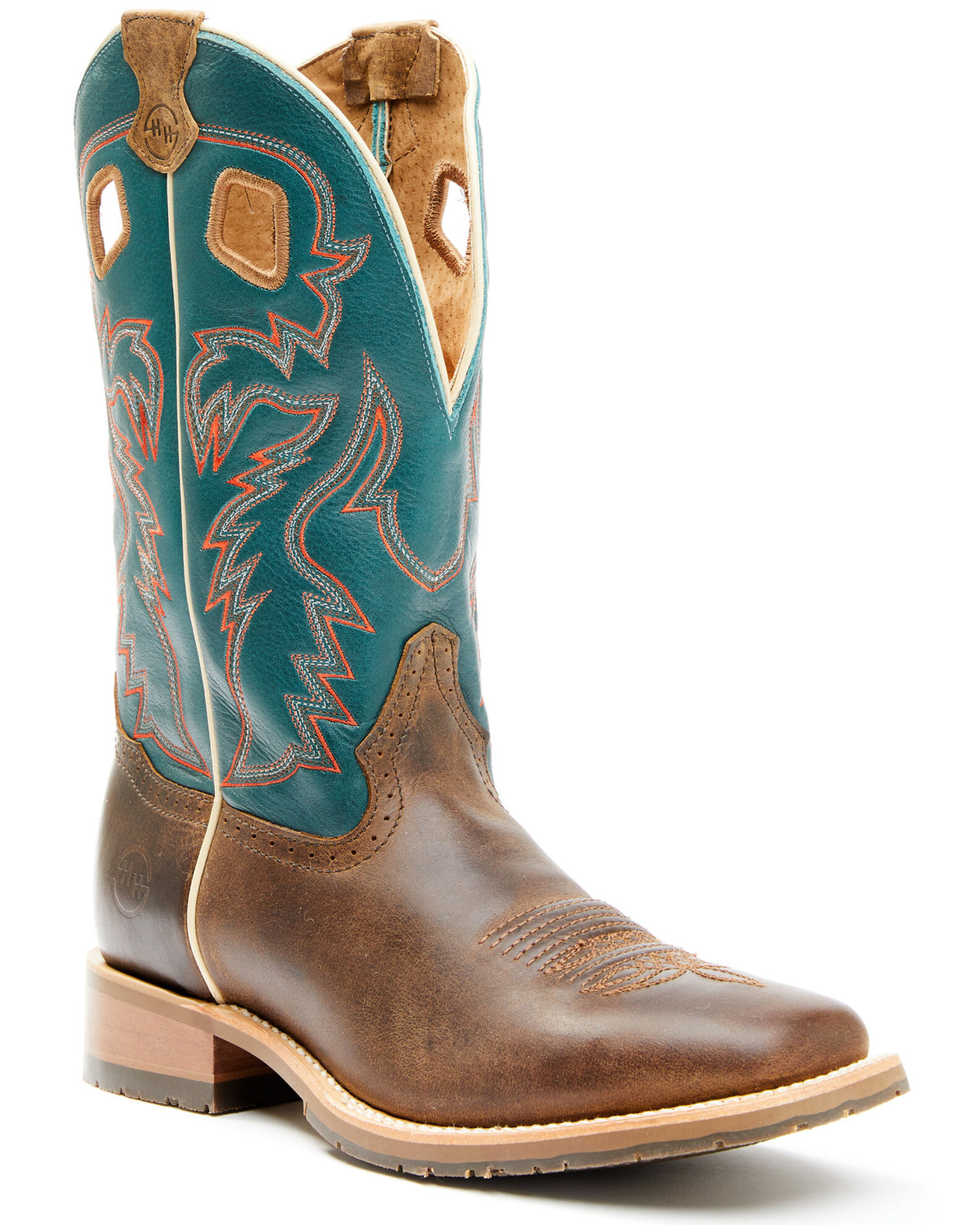 Double h western top