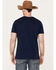 Cinch Men's Grit And Glory Short Sleeve Graphic T-Shirt, Navy, hi-res