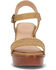 Image #4 - Frye Women's Pipa Woodstock Platform Sandal, Tan, hi-res