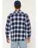Image #4 - Levi's Men's Scottie Plaid Print Long Sleeve Button-Down Flannel Shirt, Blue, hi-res