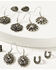 Image #3 - Shyanne Women's Luna Bella Silver Concho Earring Set - 6 Piece, Silver, hi-res