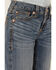 Image #2 - Ariat Girls' R.E.A.L Hallie Eleanor Jeans, Medium Blue, hi-res