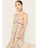 Image #2 - Angie Women's Knot Front Midi Dress, Multi, hi-res