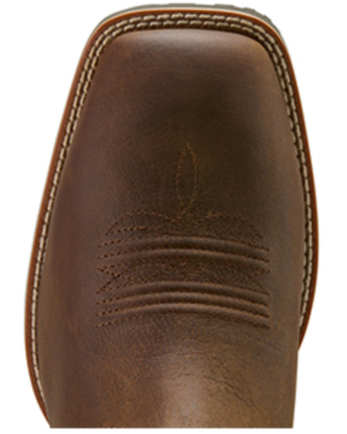 Image #4 - Ariat Men's Hybrid Ranchwork Waterproof Western Boots - Soft Toe, Taupe, hi-res